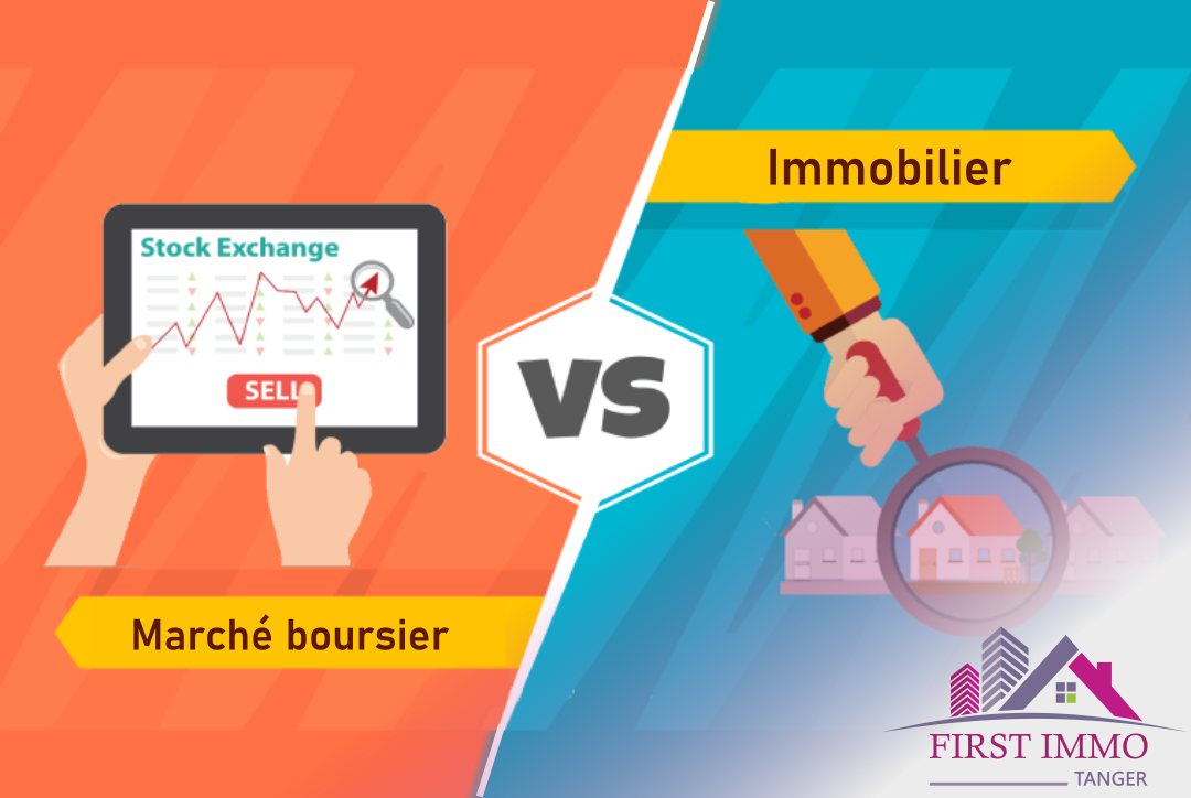 investir dans des actions ou de l'immobilier